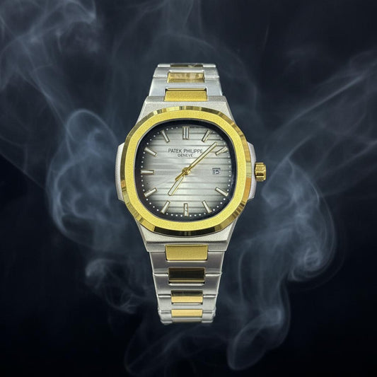 Cartier Santos-Dumont Two-Tone Gold & Silver Watch